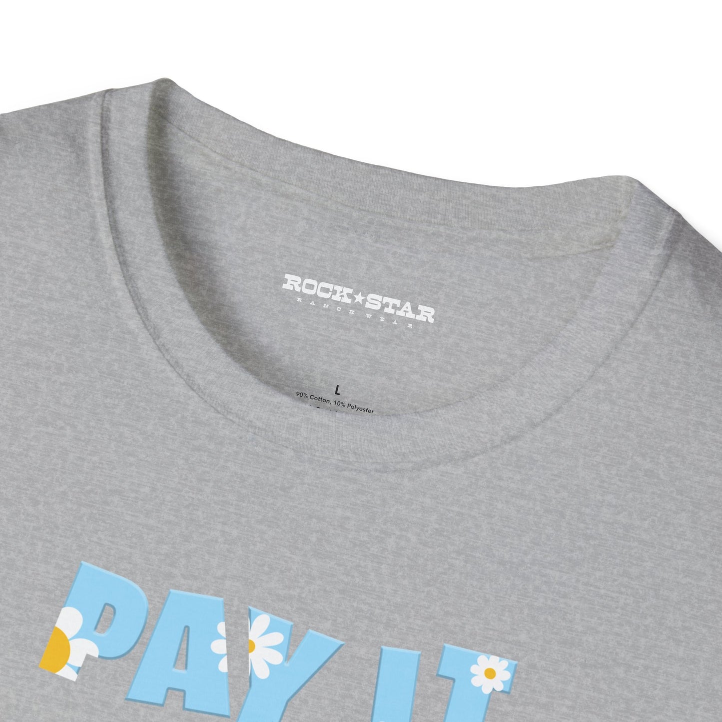 Pay It Forward | Men's Moo | RSRW | Unisex Soft style T-Shirt - Fun Graphic Tee for Gifting and Good Vibes.