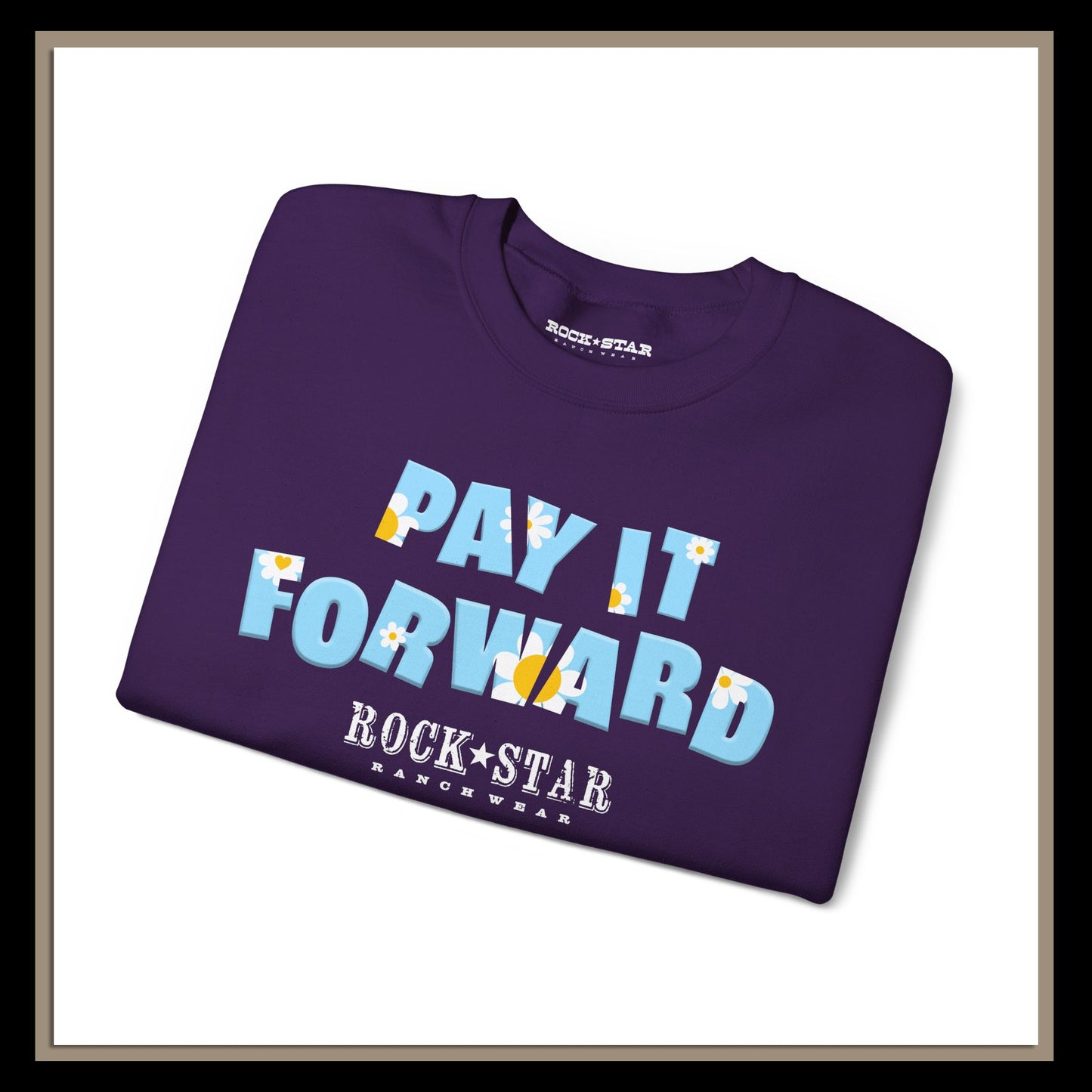 Pay It Forward | Woman's Moo | RSRW | Unisex Heavy Blend™ Crewneck Sweatshirt