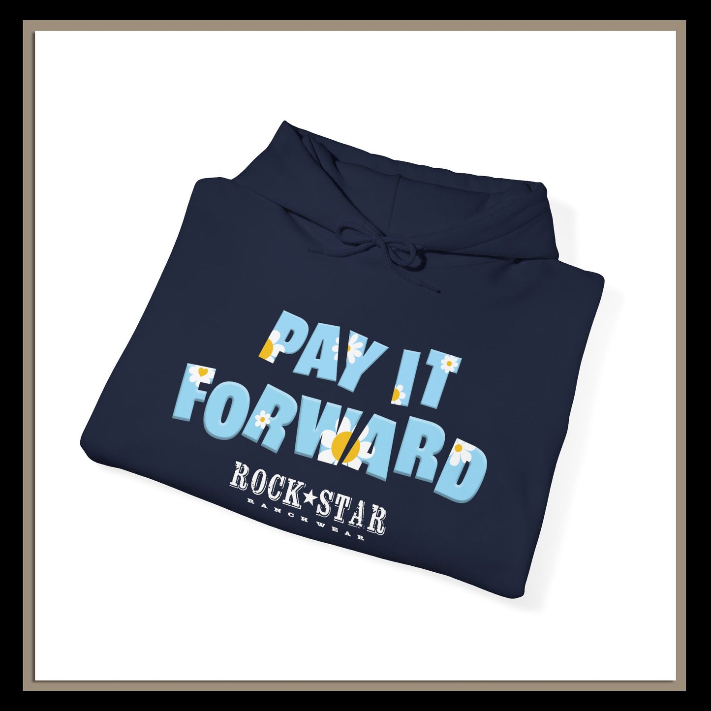 Pay It Forward | Woman's Moo | RSRW | Cow Hoodie | Unisex Heavy Blend Sweatshirt