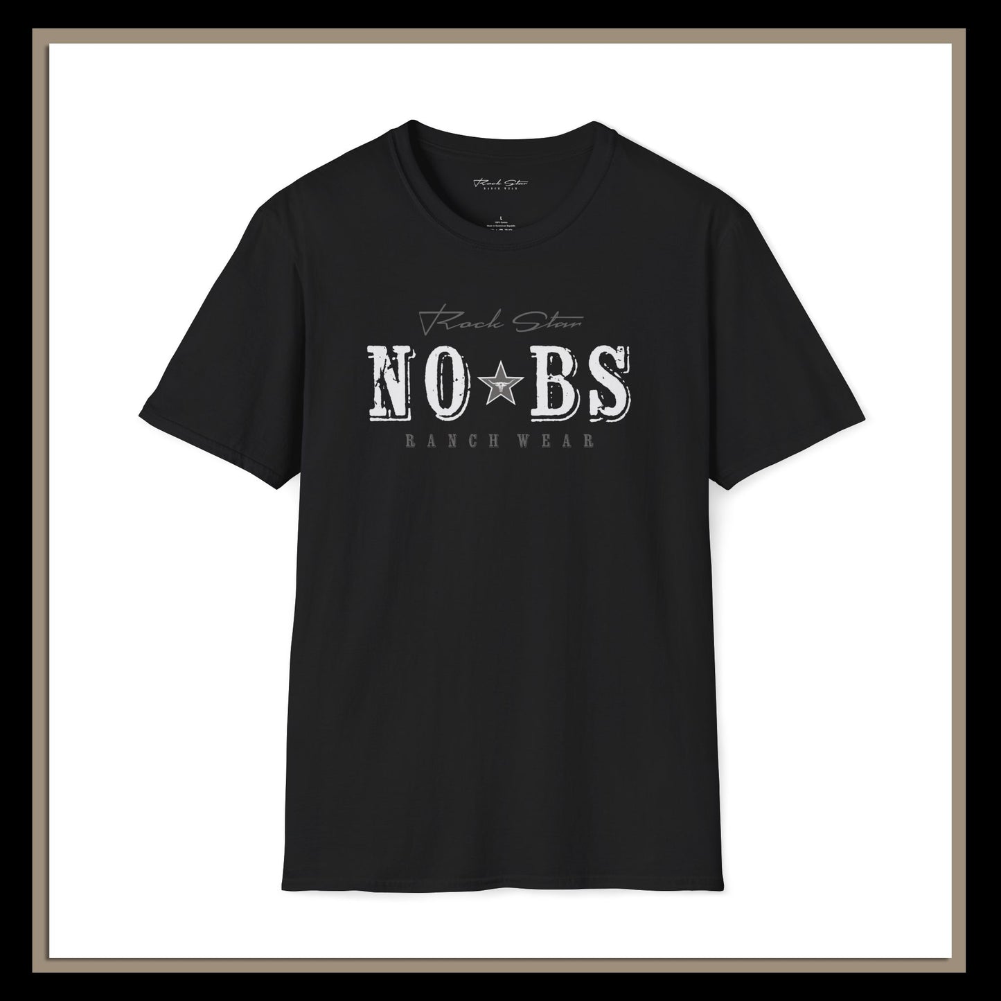 Men's| NOBS | RSRW |Unisex Soft style T-Shirt.