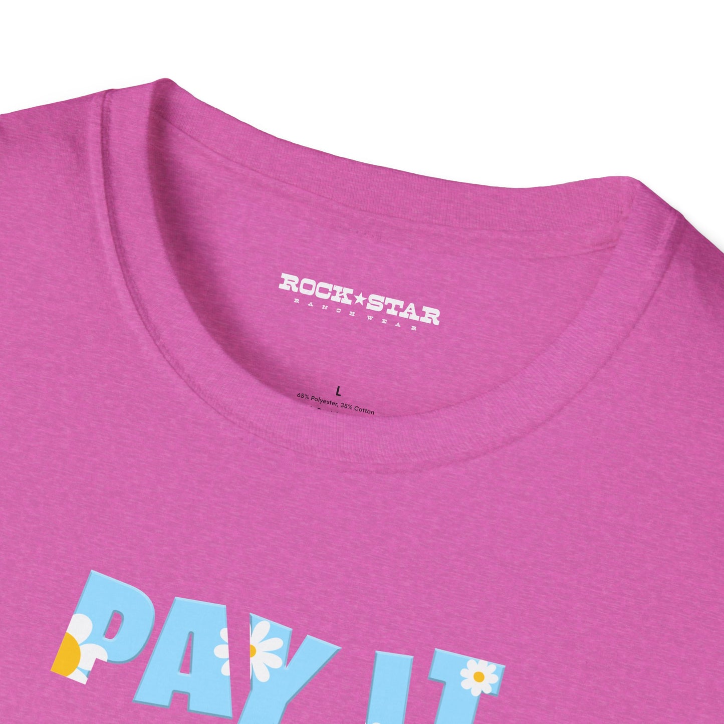 Pay It Forward | Woman's Moo | RSRW | Unisex Soft style T-Shirt -