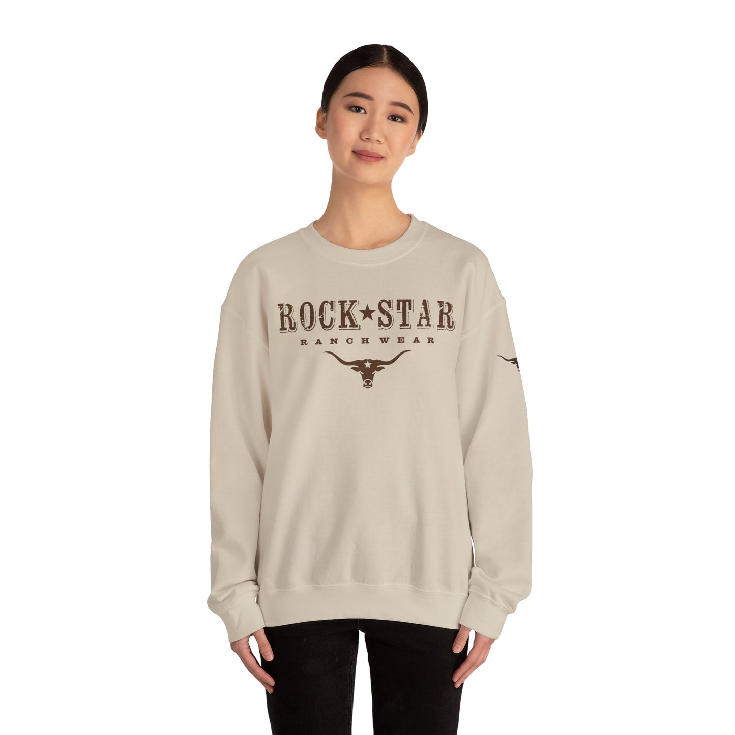 Brown Bear | Men's | RSRW | Unisex Heavy Blend™ Crewneck Sweatshirt.