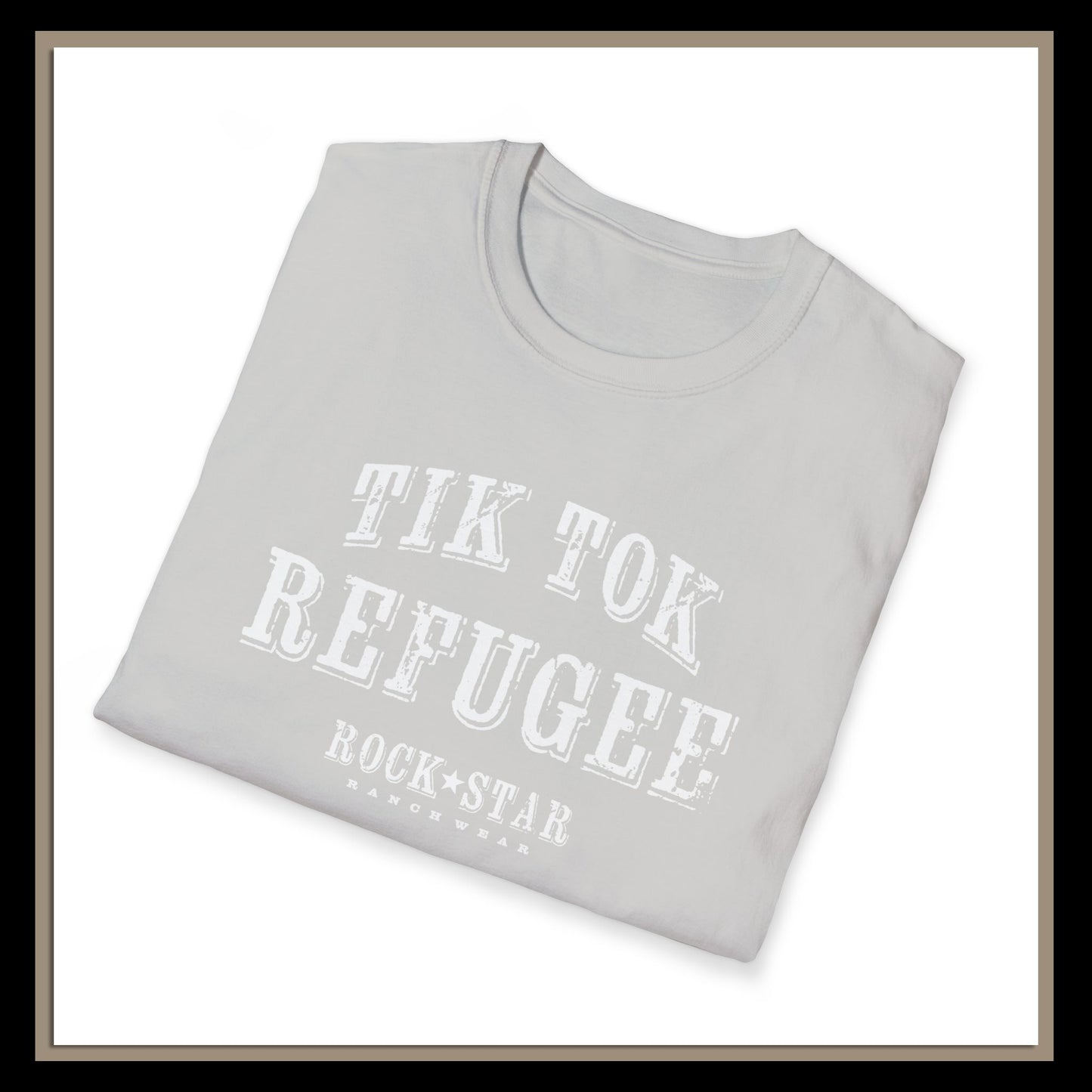 TikTok Refugee | Going Dark Edition | RSRW | T-Shirt.