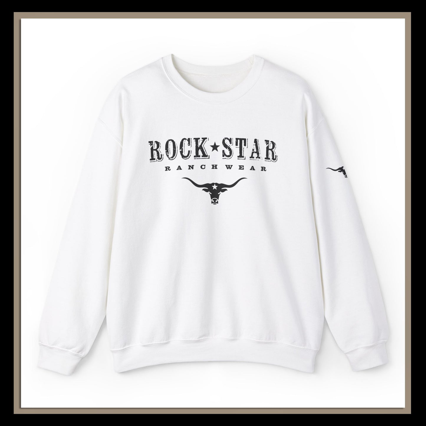 Papa Bull | RSRW | Unisex Heavy Blend™ Crewneck Sweatshirt