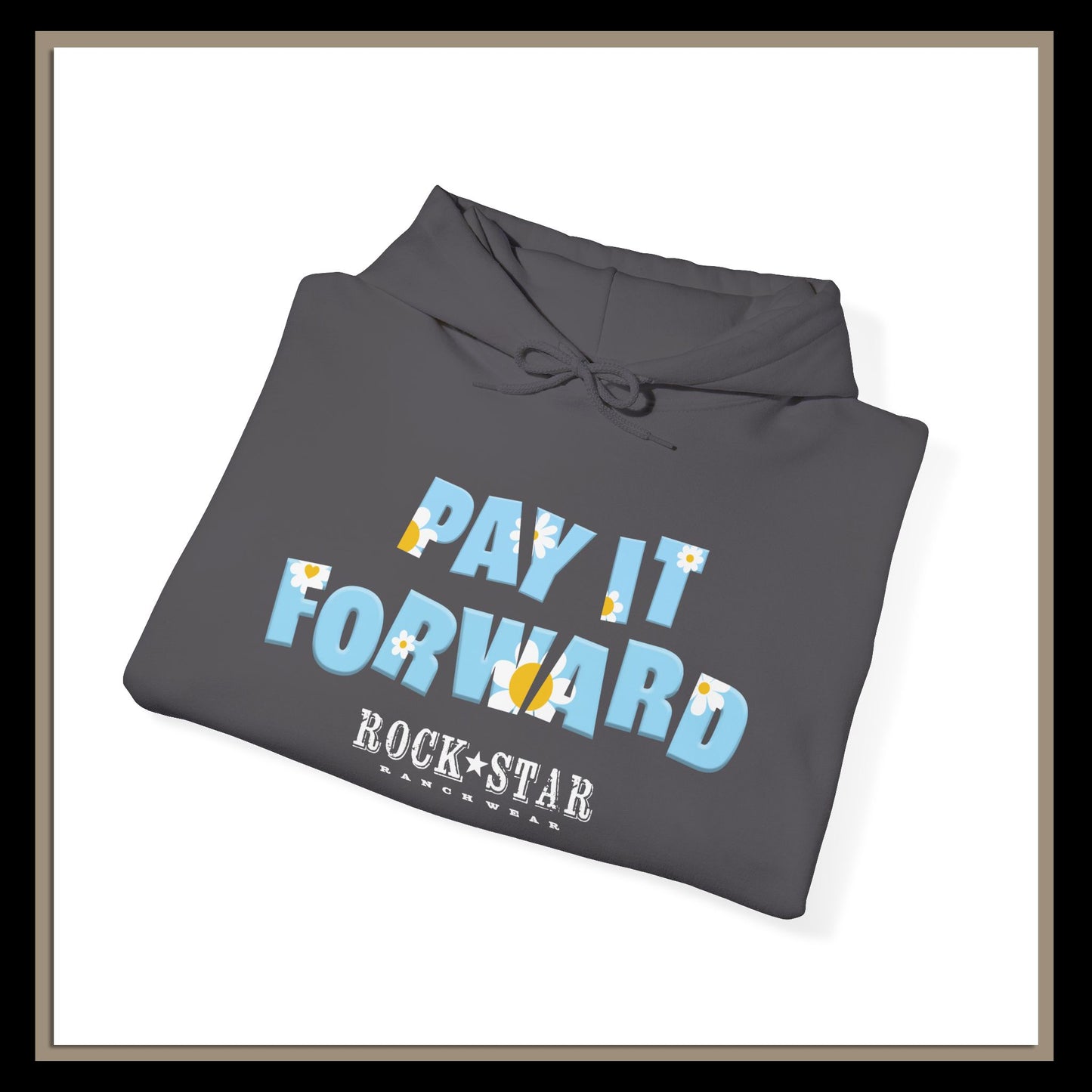 Pay It Forward | Woman's Moo | RSRW | Cow Hoodie | Unisex Heavy Blend Sweatshirt