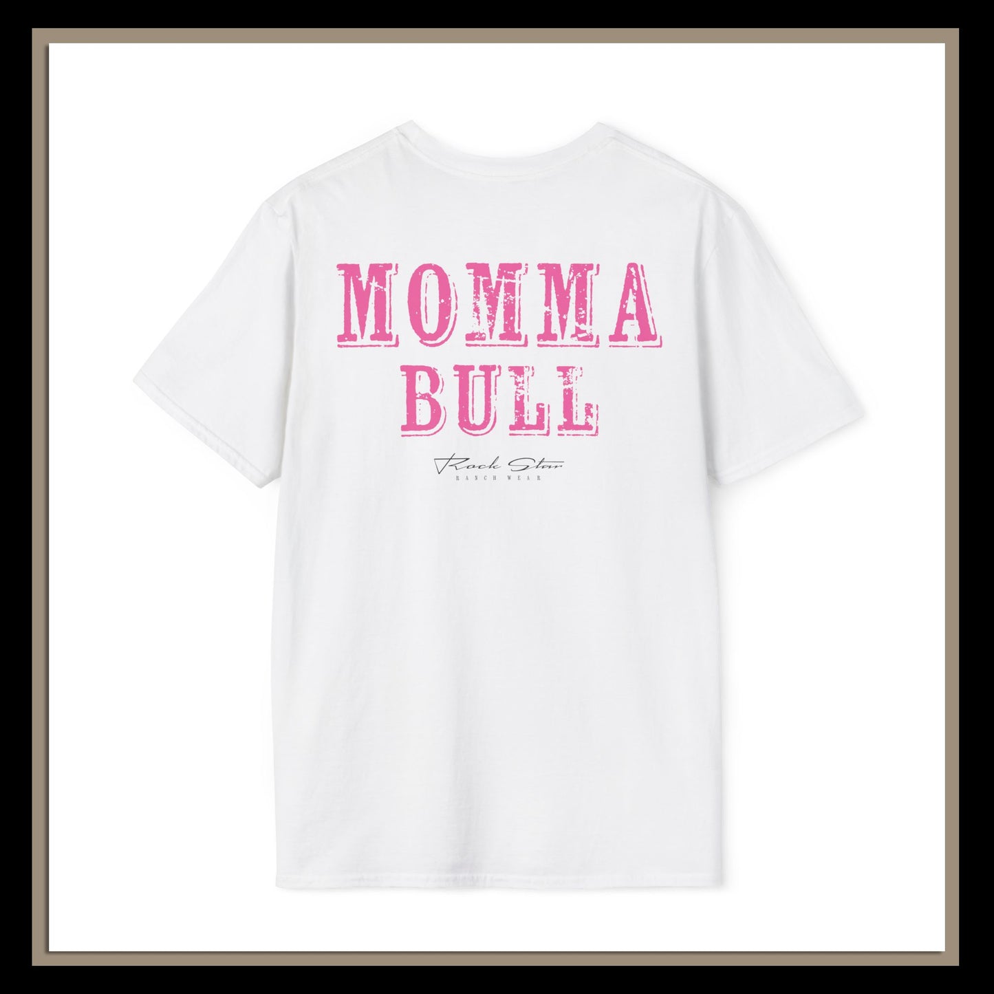 Woman's | Momma Bull- white | RSRW | T-Shirt.