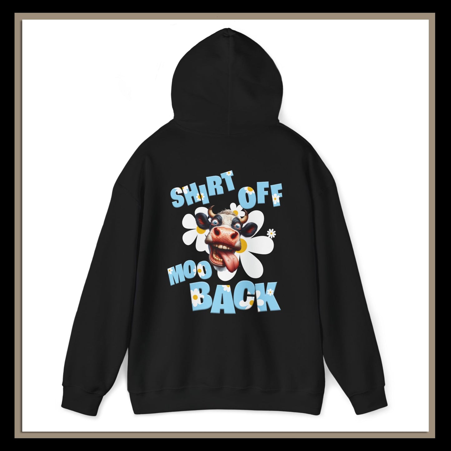 Pay It Forward | Men's Moo | RSRW | Unisex Heavy Blend Hooded Sweatshirt – Fun Cow Graphic Design