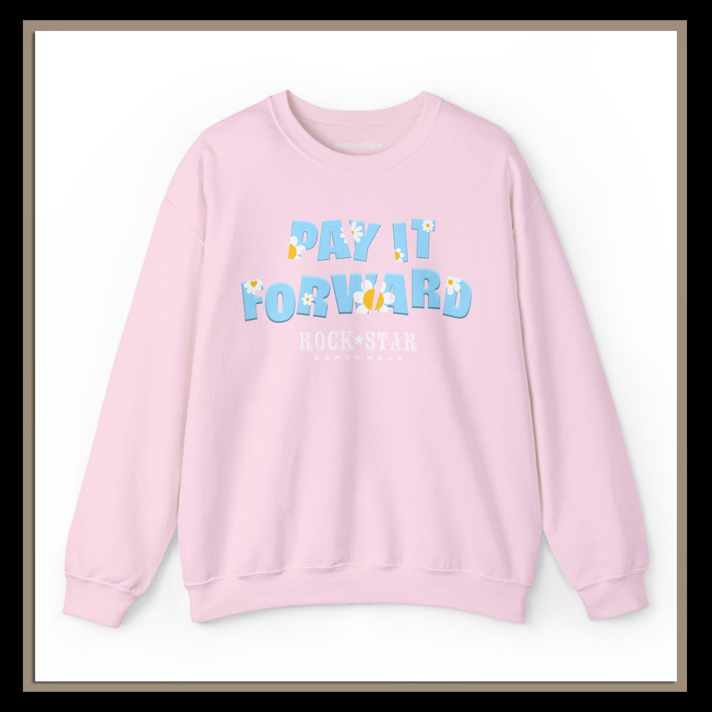 Pay It Forward | Woman's Moo | RSRW | Unisex Heavy Blend™ Crewneck Sweatshirt