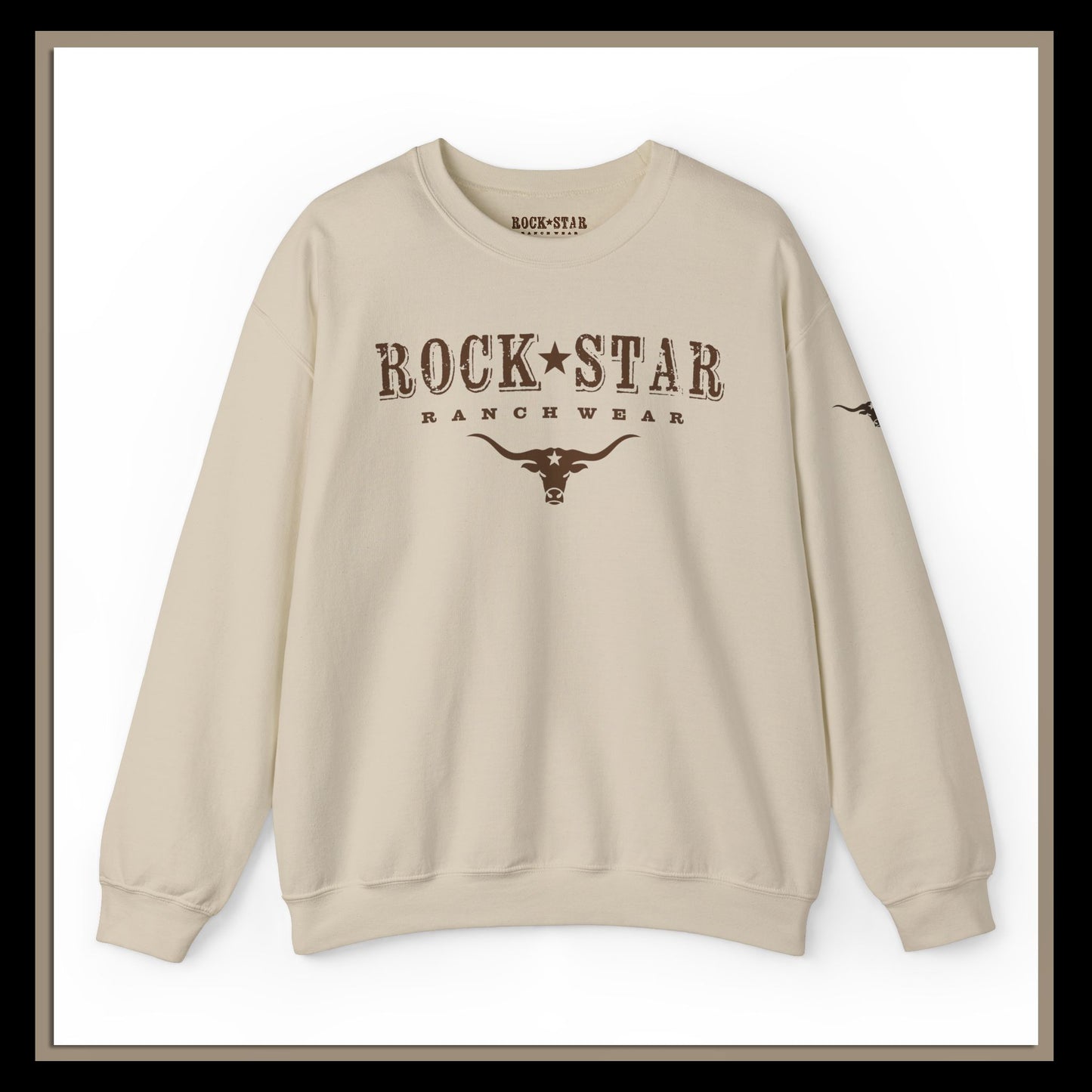 Brown Bear | Men's | RSRW | Unisex Heavy Blend™ Crewneck Sweatshirt.