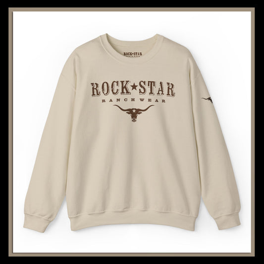 Brown Bear | Men's | RSRW | Unisex Heavy Blend™ Crewneck Sweatshirt.