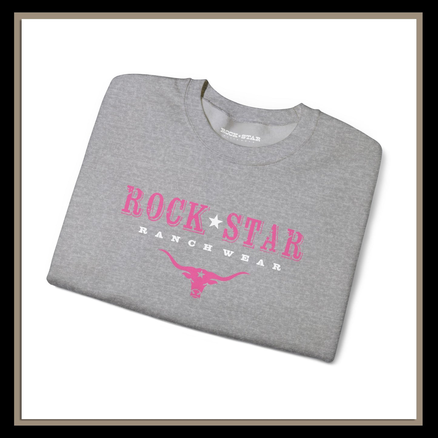 Momma Bull | RSRW | Crewneck Sweatshirt - Unisex Heavy Blend™ - Perfect for Moms