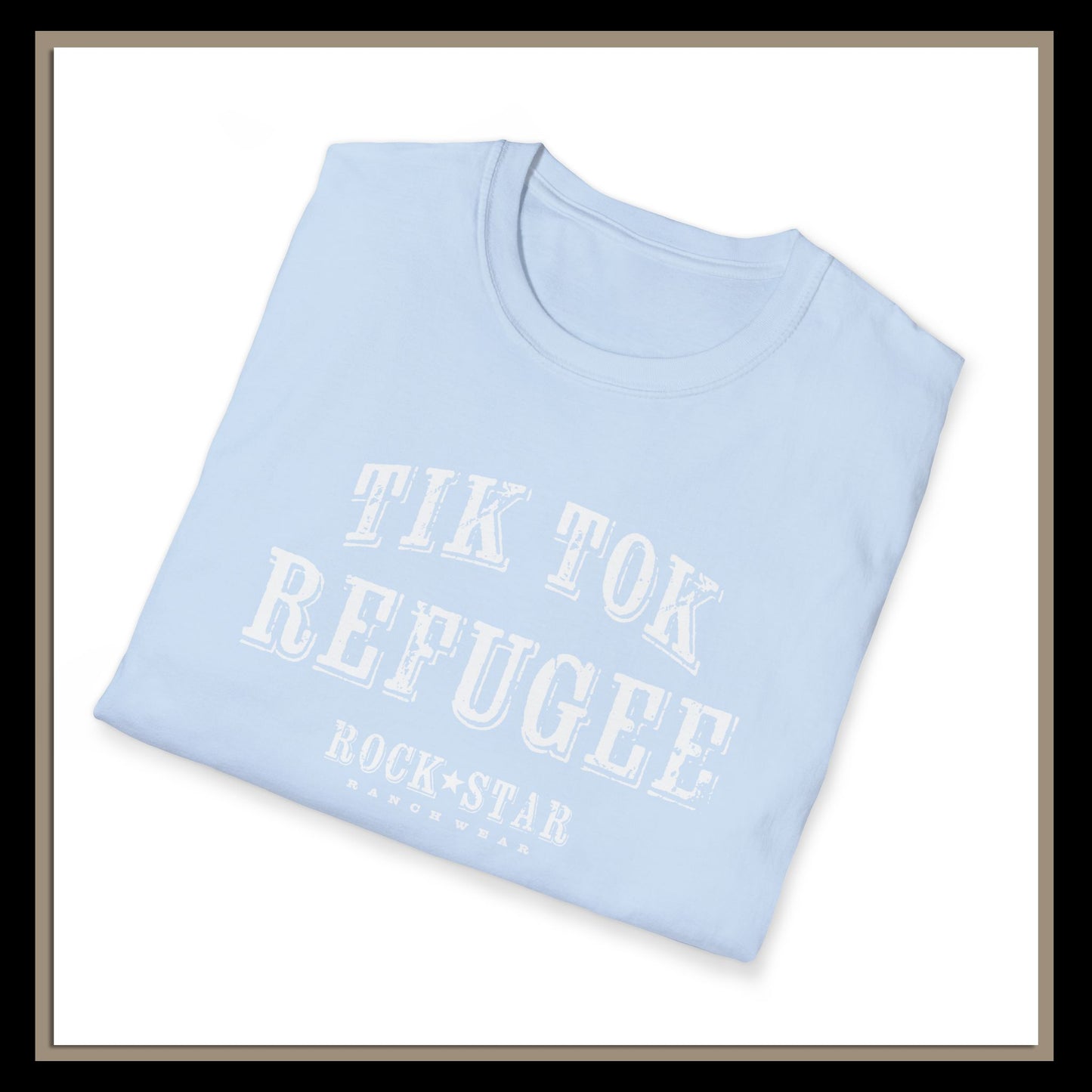 TikTok Refugee | Going Dark Edition | RSRW | T-Shirt.