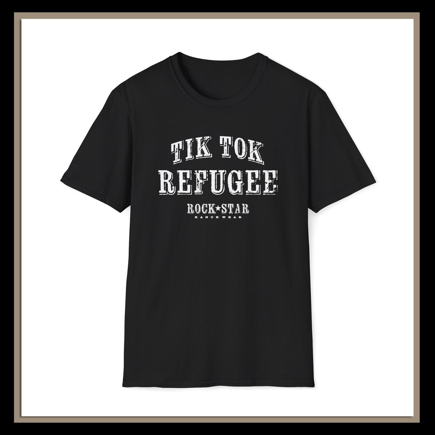 TikTok Refugee | Going Dark Edition | RSRW | T-Shirt.