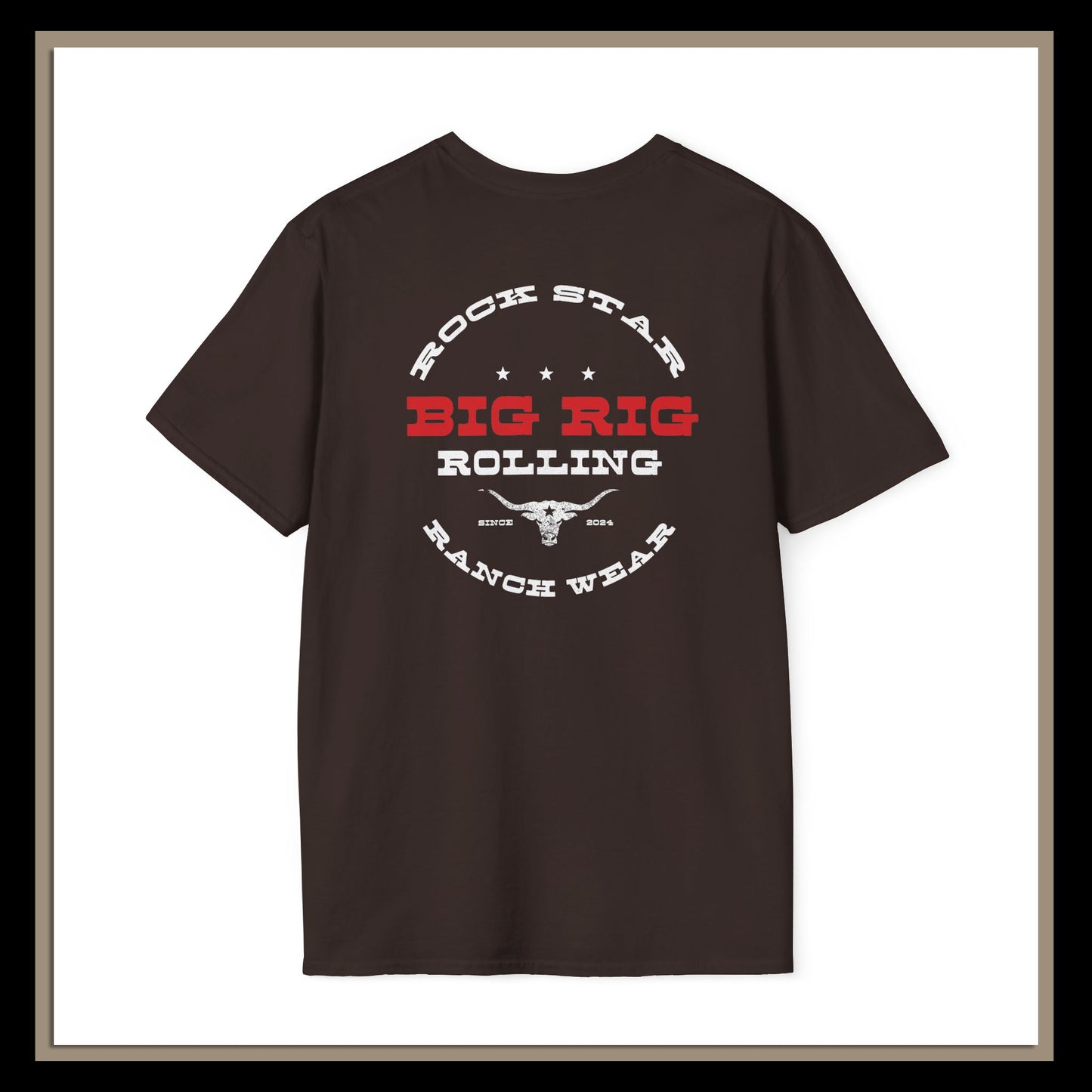 Men's | Big Rig | RSRW |Trucking T-Shirt.