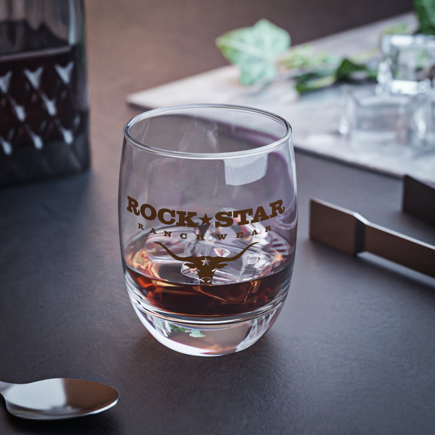 Rock Star Ranch Wear Whiskey Glass - Perfect for Celebrations & Gifting