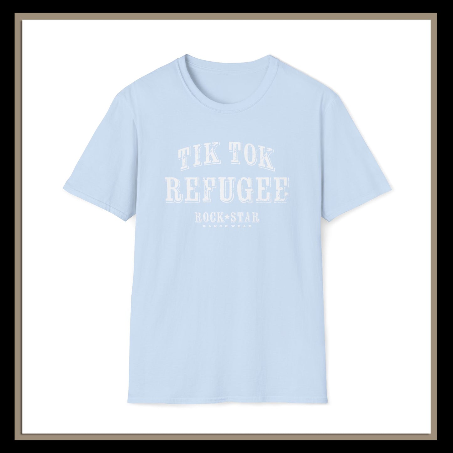 TikTok Refugee | Going Dark Edition | RSRW | T-Shirt.