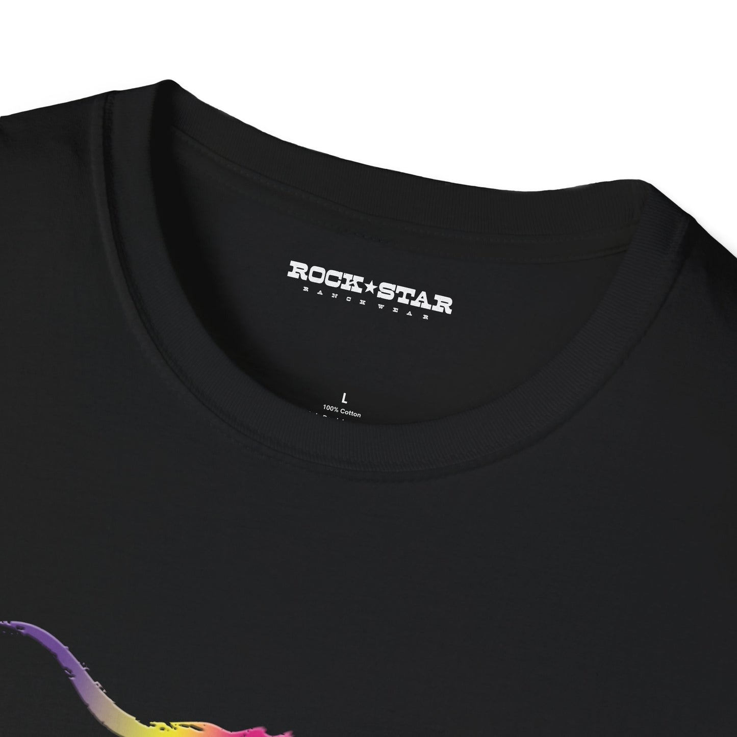 Color Bull | Multi Color | RSRW |  T-Shirt - Colorful Western Graphic Tee