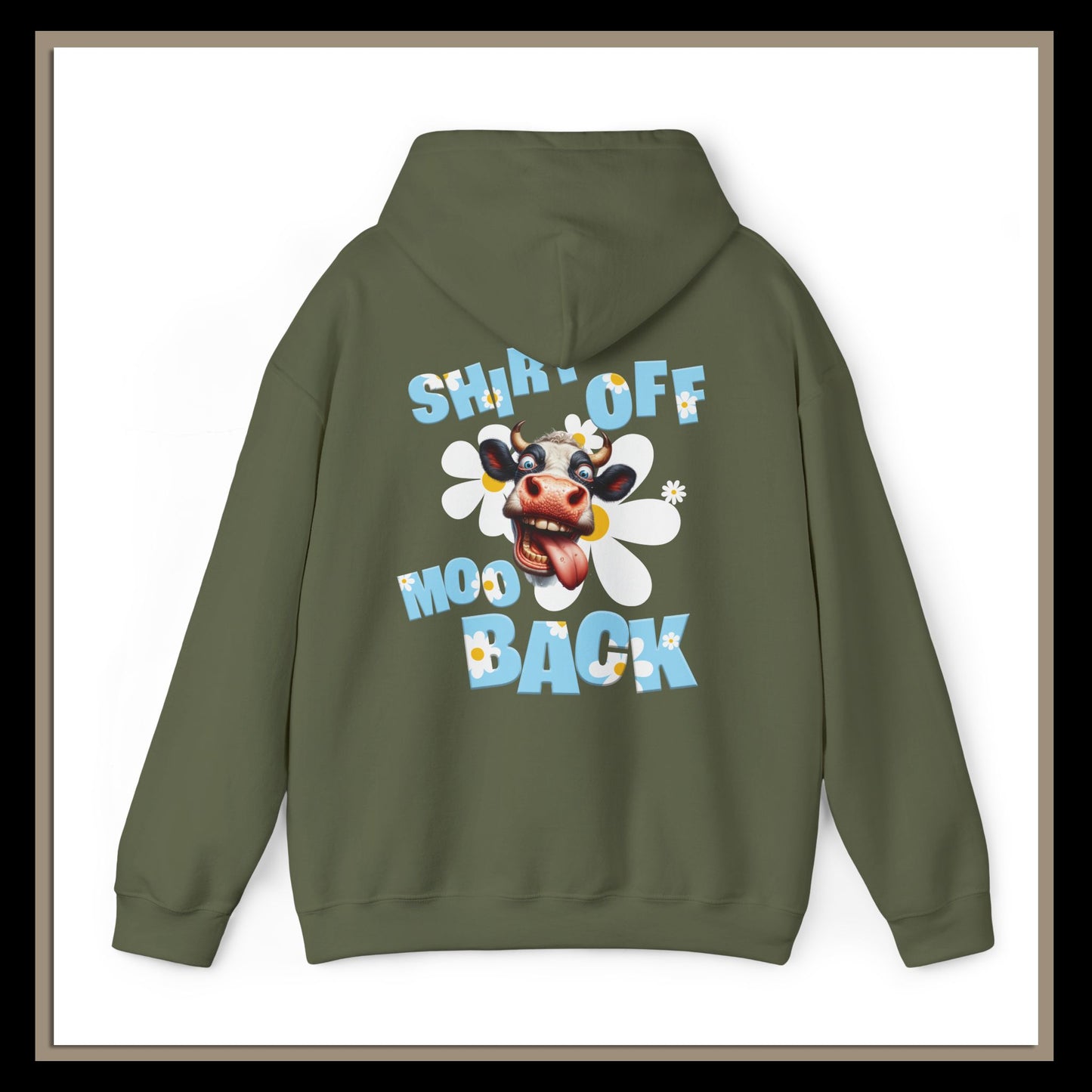 Pay It Forward | Men's Moo | RSRW | Unisex Heavy Blend Hooded Sweatshirt – Fun Cow Graphic Design