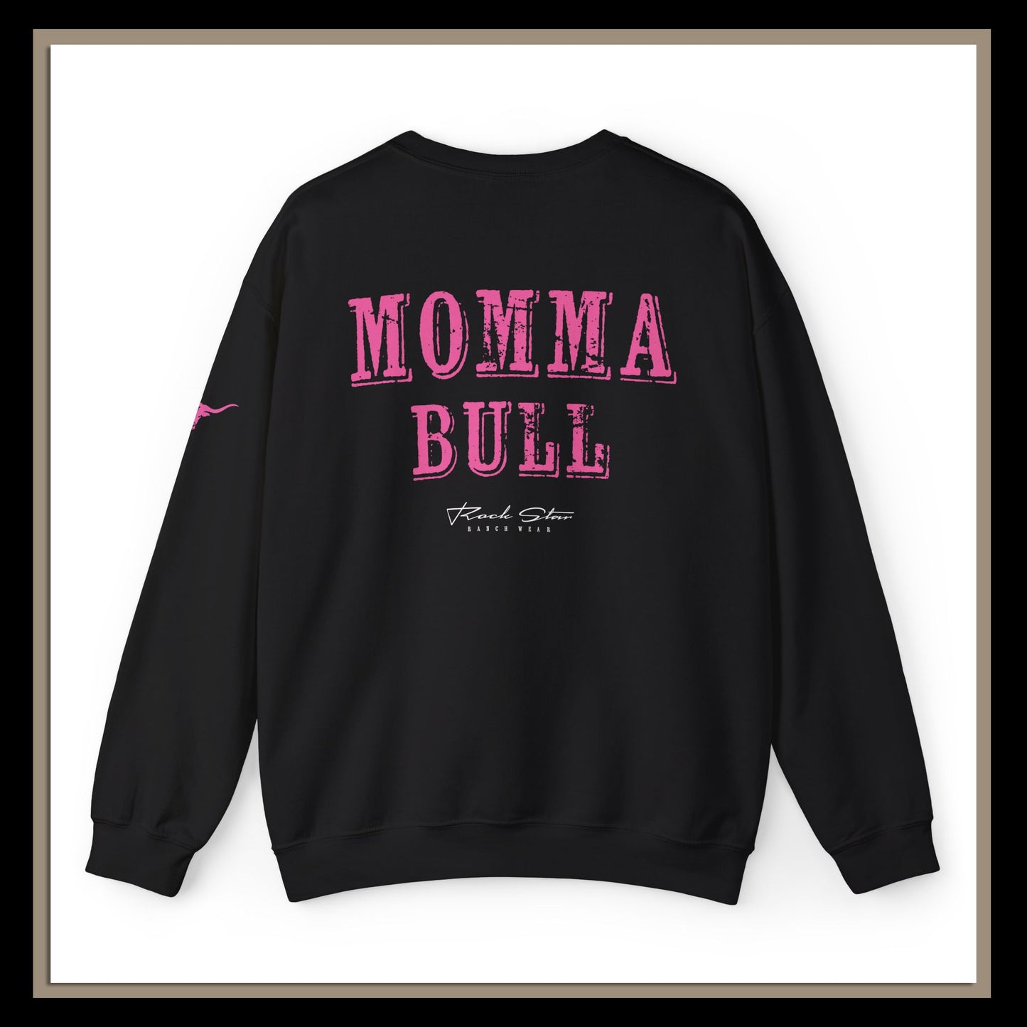 Momma Bull | RSRW | Crewneck Sweatshirt - Unisex Heavy Blend™ - Perfect for Moms