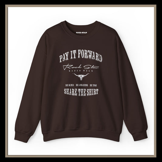 Pay It Forward | Mens | RSRW | Unisex Heavy Blend™ Crewneck Sweatshirt