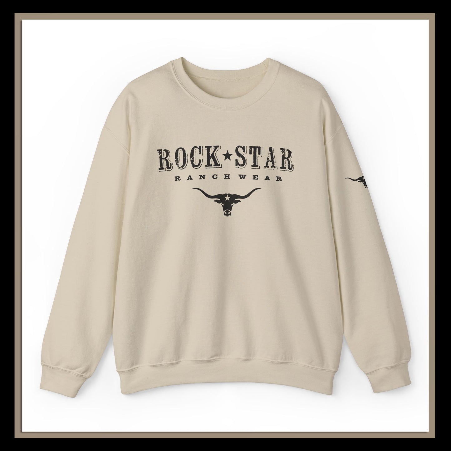 Papa Bull | RSRW | Unisex Heavy Blend™ Crewneck Sweatshirt