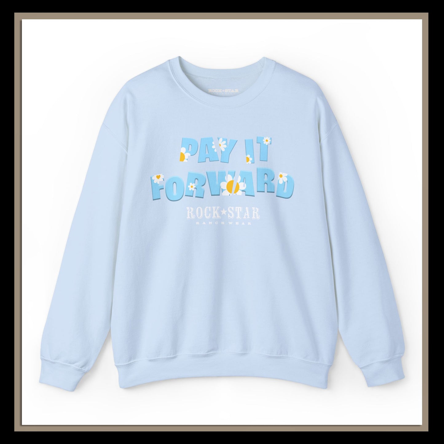 Pay It Forward | Woman's Moo | RSRW | Unisex Heavy Blend™ Crewneck Sweatshirt