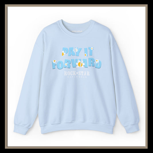 Pay It Forward | Woman's Moo | RSRW | Unisex Heavy Blend™ Crewneck Sweatshirt