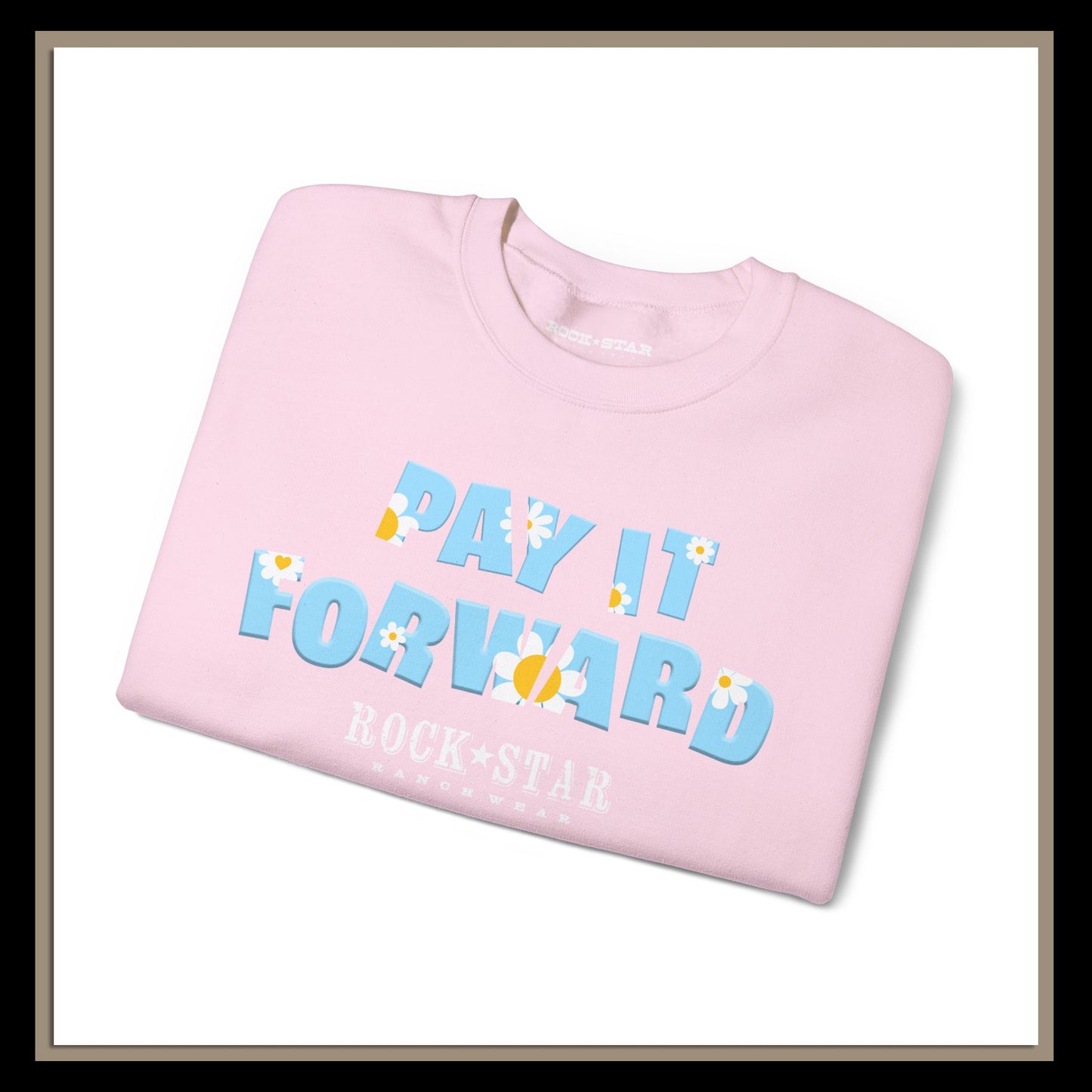 Pay It Forward | Woman's Moo | RSRW | Unisex Heavy Blend™ Crewneck Sweatshirt