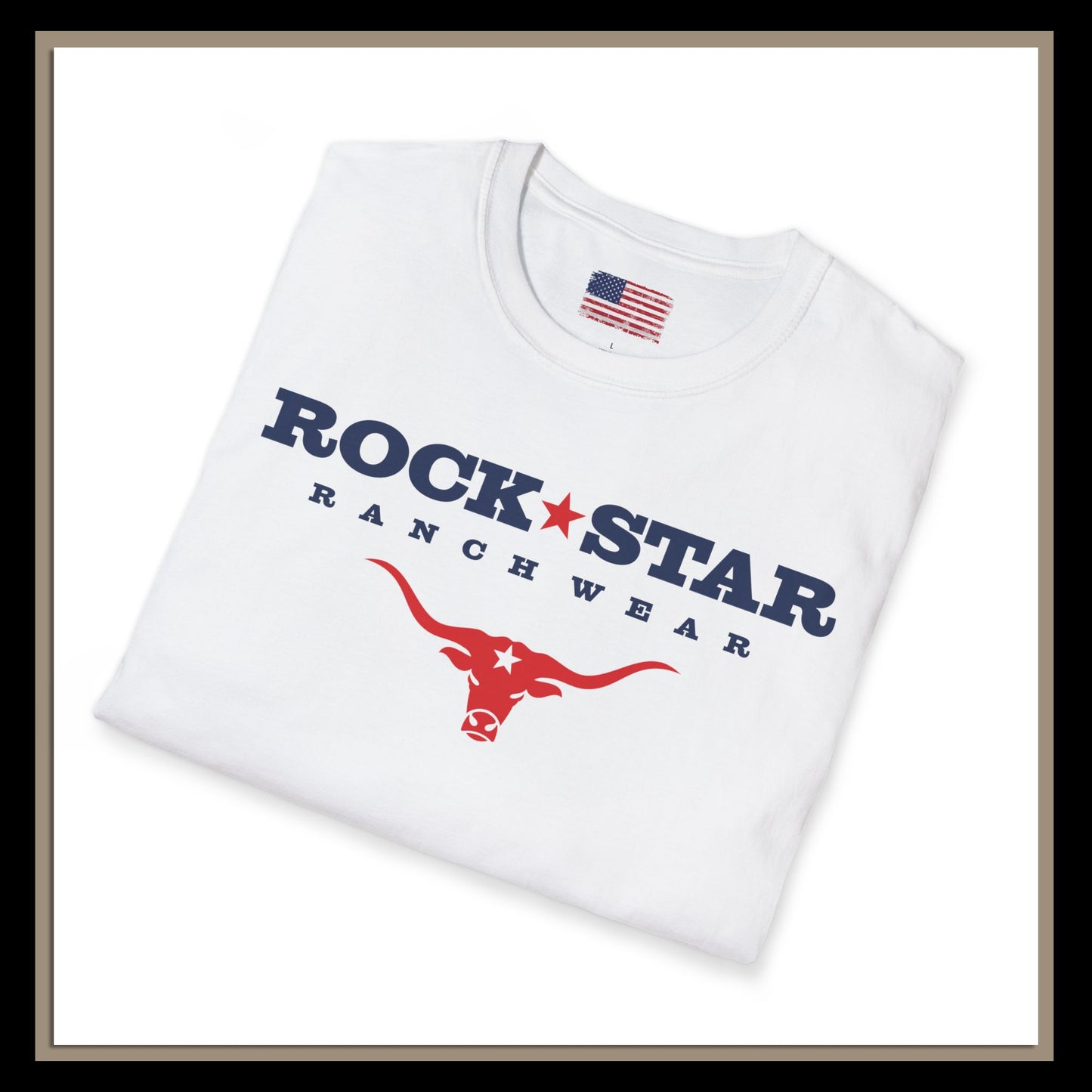 Old Glory | RSRW | Unisex Soft style T-Shirt.