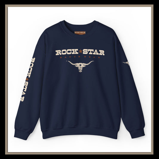 Men's | RSRW | Blu | Heavy Blend Sweatshirt.