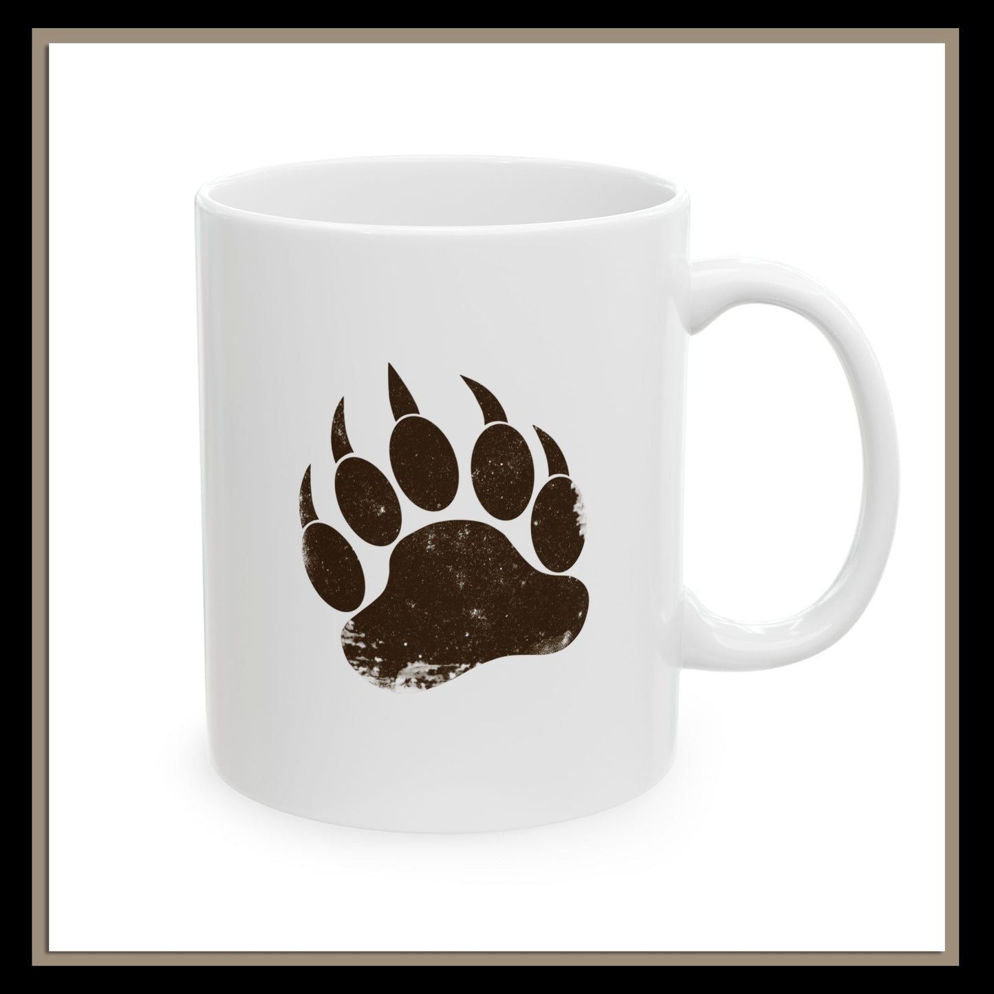 Brown Bear| RSRW |  Ceramic Mug - Perfect Gift for Nature Lovers