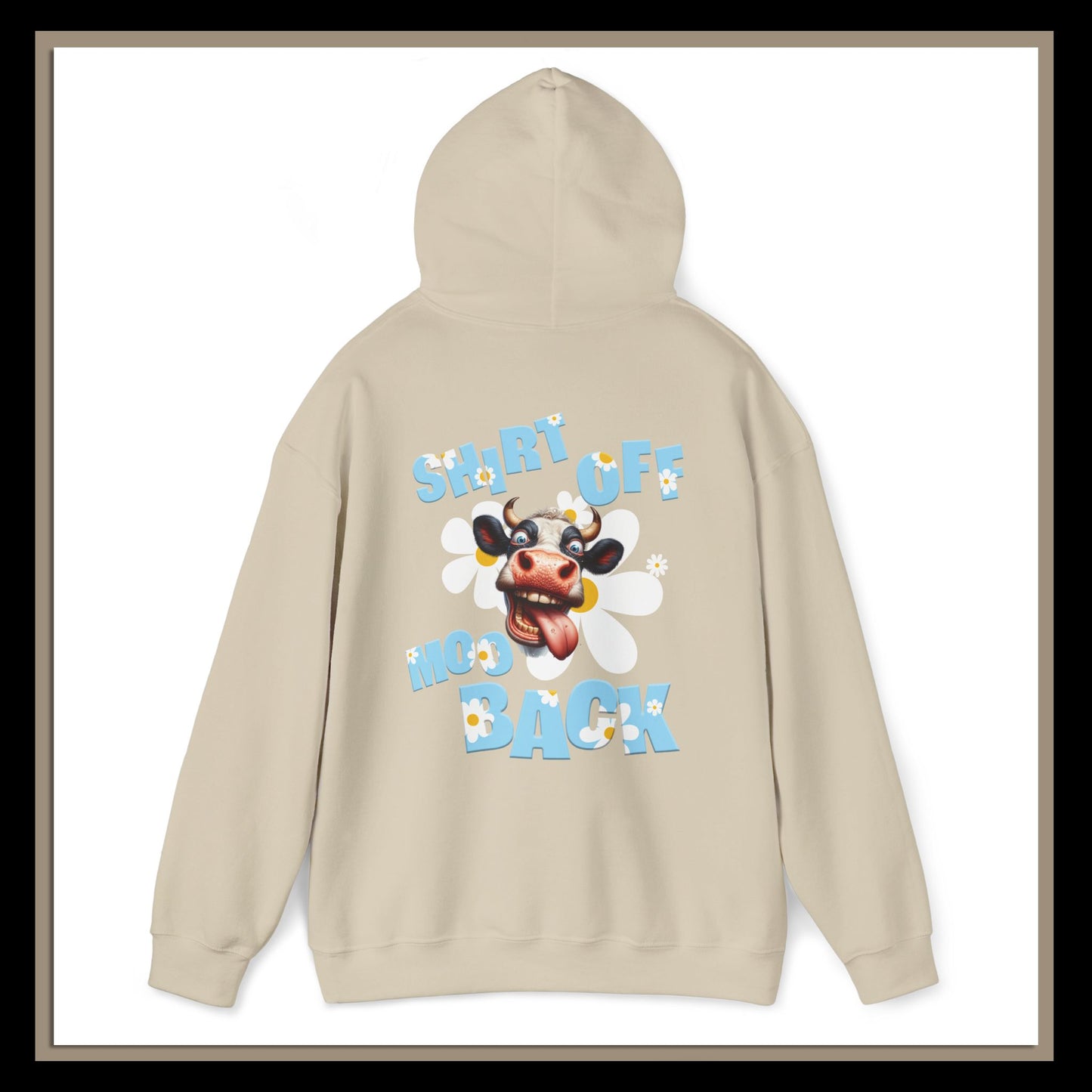 Pay It Forward | Men's Moo | RSRW | Unisex Heavy Blend Hooded Sweatshirt – Fun Cow Graphic Design