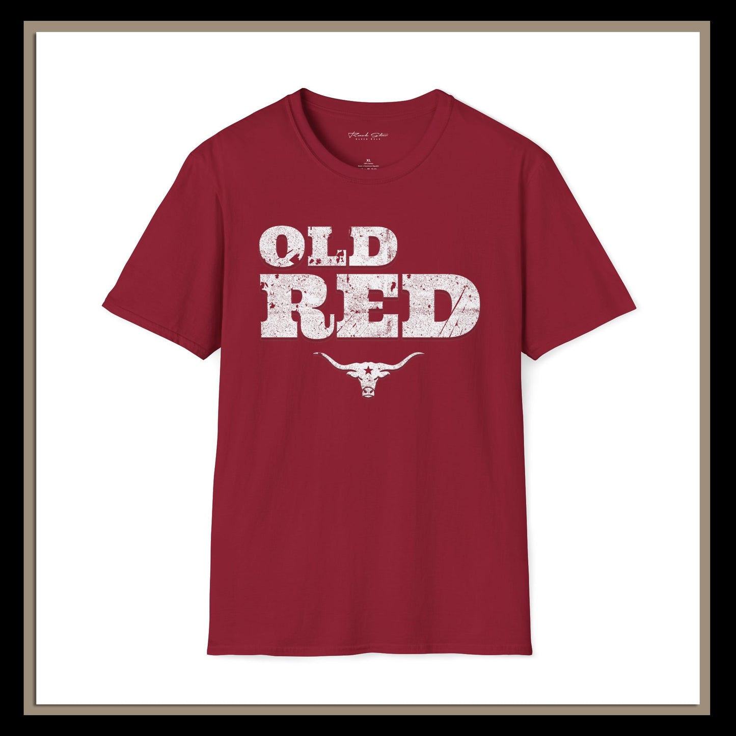 Men's | Old Red |T-Shirt Unisex Soft style.