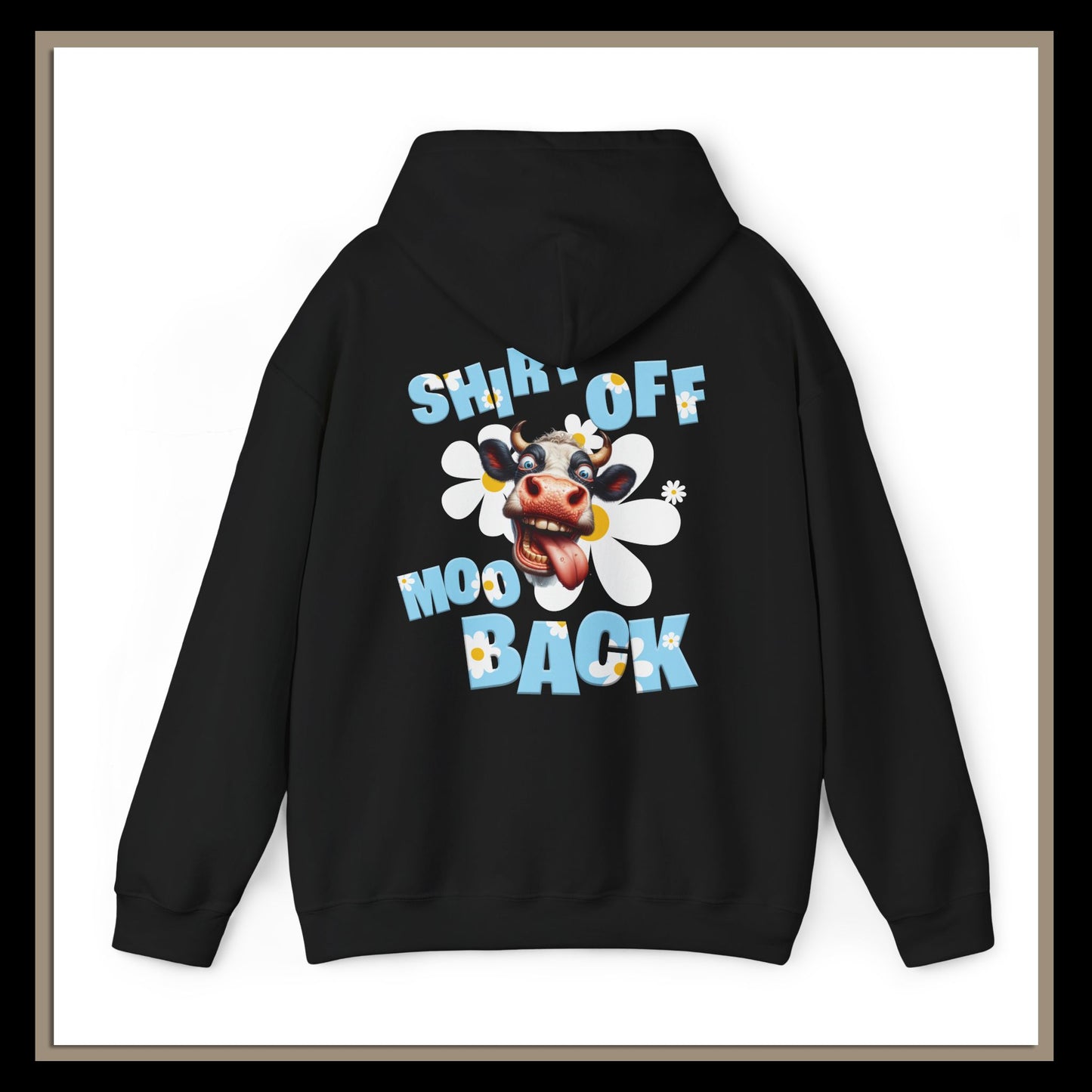 Pay It Forward | Men's Moo | RSRW | Unisex Heavy Blend Hooded Sweatshirt – Fun Cow Graphic Design