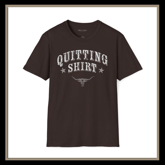 Men's Quitting Shirt | RSRW | Unisex Soft style T-Shirt.