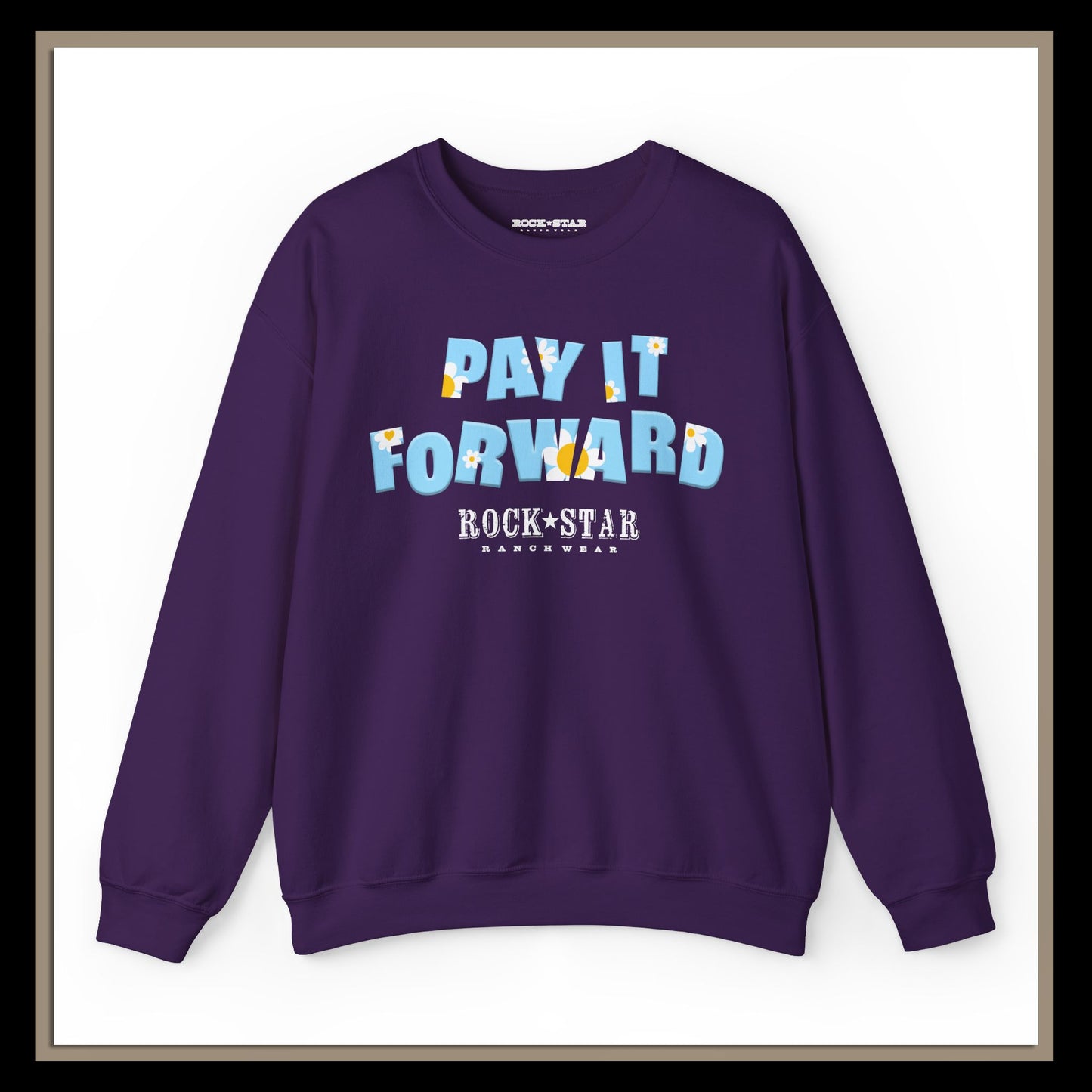 Pay It Forward | Woman's Moo | RSRW | Unisex Heavy Blend™ Crewneck Sweatshirt