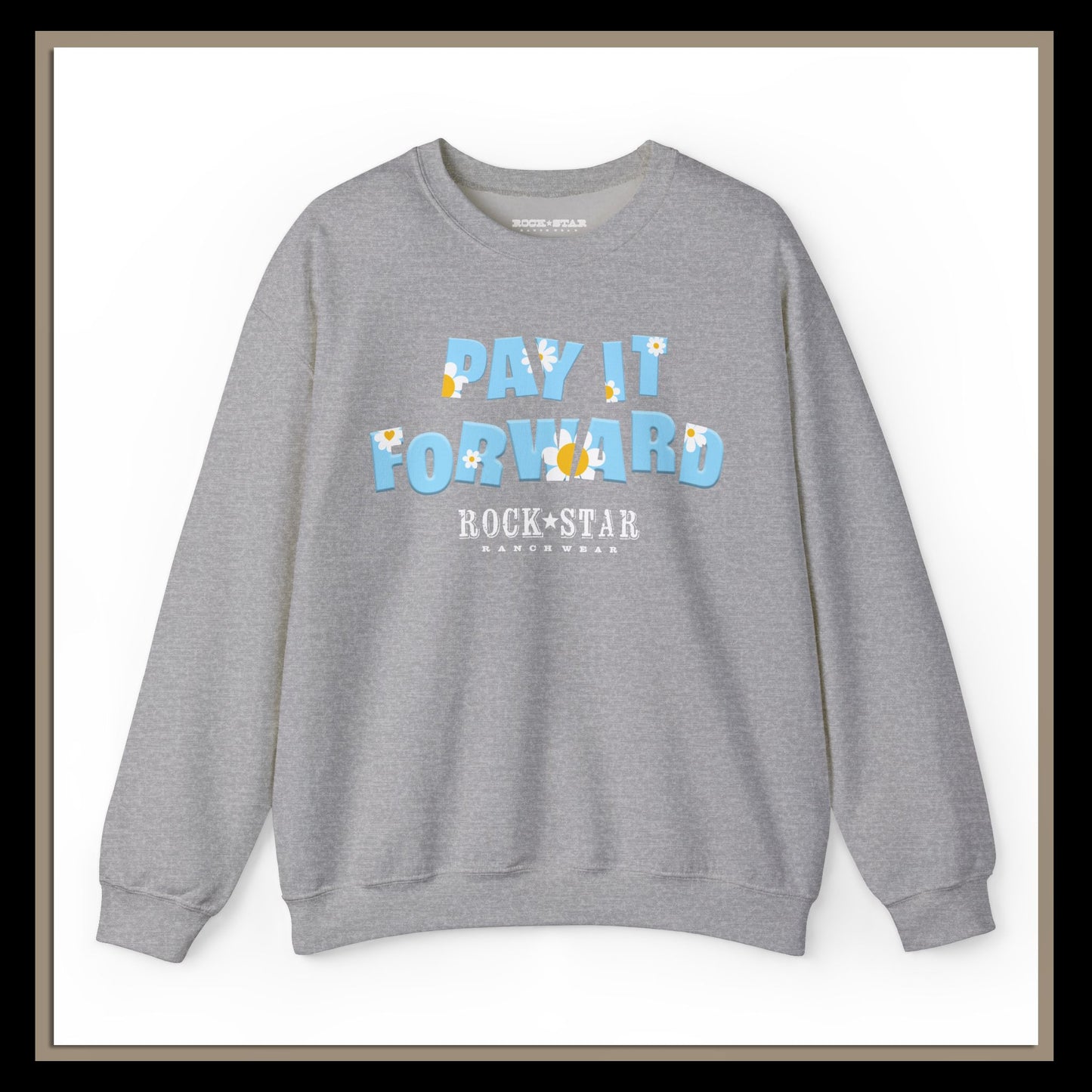 Pay It Forward | Woman's Moo | RSRW | Unisex Heavy Blend™ Crewneck Sweatshirt