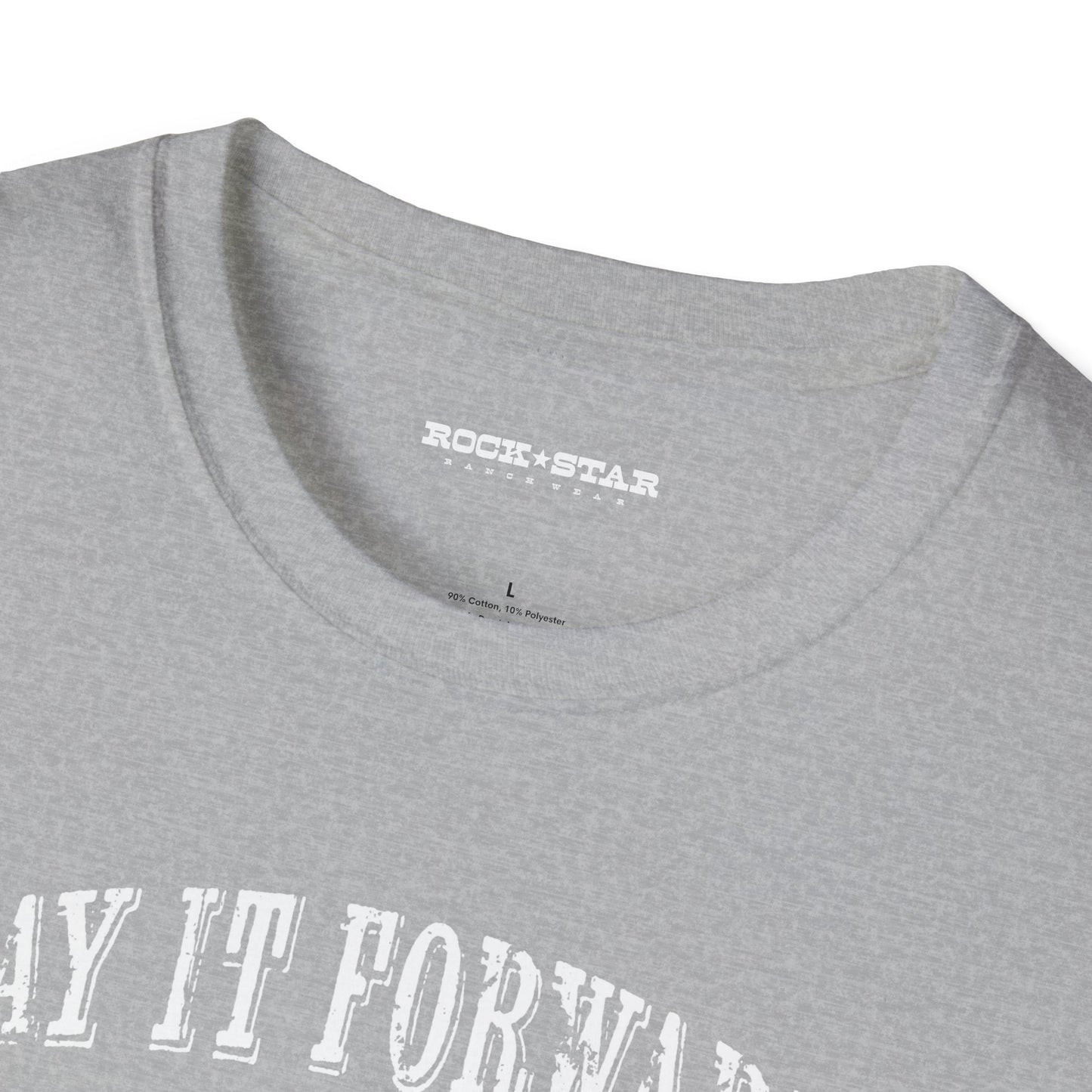 Pay It Forward | Mens | RSRW | Unisex Soft style T-Shirt.